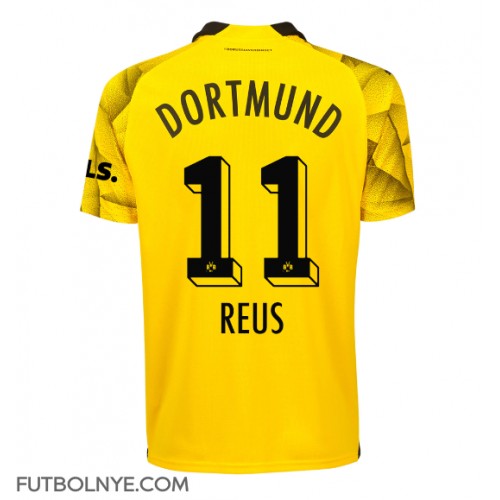 Camiseta Borussia Dortmund Marco Reus #11 Tercera Equipación 2023-24 manga corta